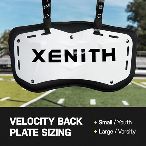 Battle Backplate Football Back Protection Plate - High Impact Rear Guard For Spine & Kidney Protection (Youth & Adult) Back Plate