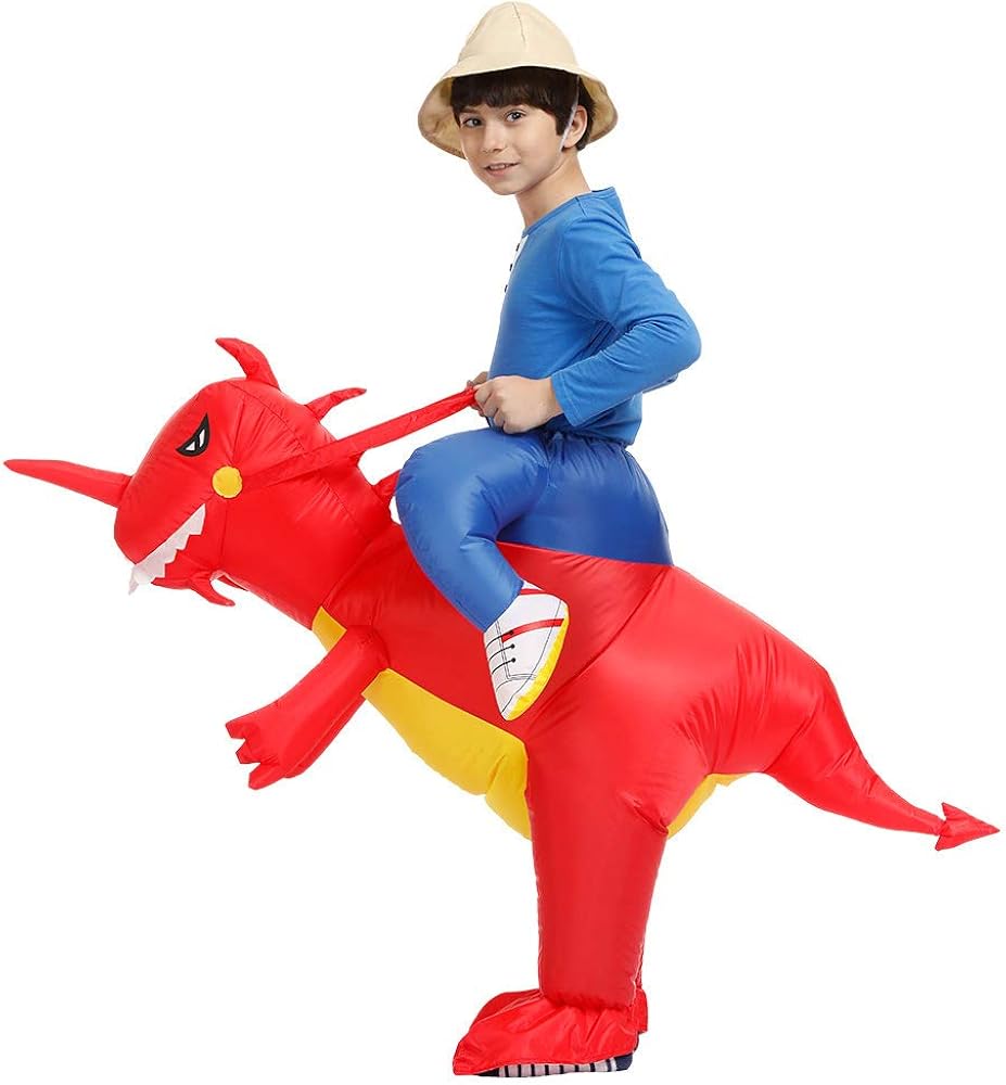 Costume Rider Inflatable Riding Adult Kids Mount Suit Funny Dragon Dinosaur Funny Dress Fancy T Rex Me Costumes The Best Selection Of Www Klevering Com