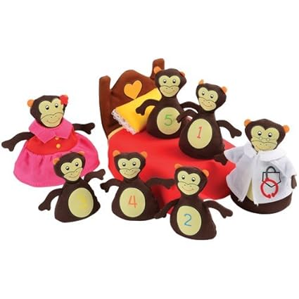 monkey jumping on the bed toy