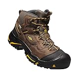 KEEN Utility Men's Braddock Mid Steel-Toed Boot,Cascade Brown/Tawny Olive,12 D US