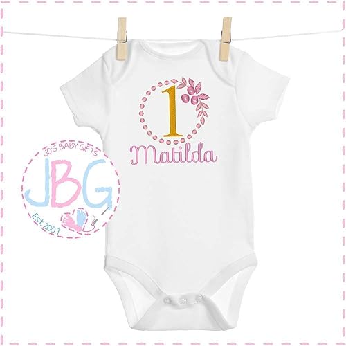 1st birthday vest girl uk