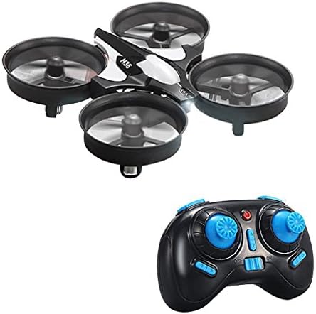 Juliu Mini UFO Quadcopter Drone ,JJRC H36 LED Lights Drones Headless Mode RTF One Key Return Remote Control Nano Quadcopter (Gray)