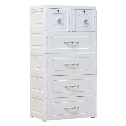 Z Forcer Durable Drawer Type Lockers Plastic Baby Clothing