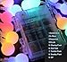 NSEN Led String Lights, Colored Globe String Lights, 44Ft 100 LED, 8 Lighting Modes, Starry String Lights for Christmas Indoor Bedroom Outdoor Garden Patio Holiday Decoration (Battery Powered)