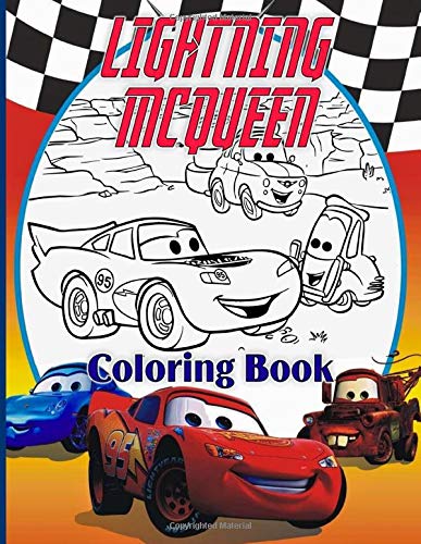 lightning mcqueen coloring book lightning mcqueen enchanting adults coloring books the color wonder barnes ronan 9798637733583 amazon com books