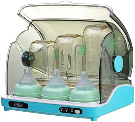 Amazon Co Jp 哺乳瓶消毒器 乾燥2イン1紫外線消毒赤ちゃん用家庭用小型食器消毒キャビネット ホーム キッチン