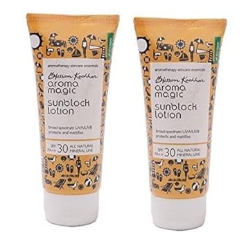 Aroma Magic Sunscreen Sun Block Cream (100gm)- Pack of 2