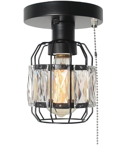 Flush Mount Ceiling Lights With Pull Chains | Shelly Lighting