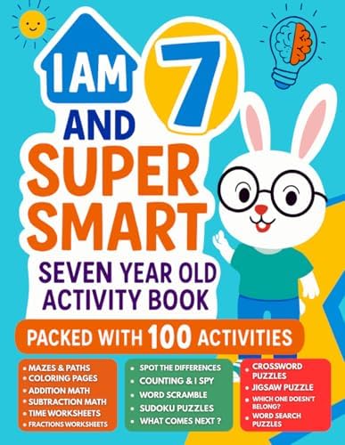 Amazon.com: I Am 4 and Super Smart : Four Year Old Activity Book