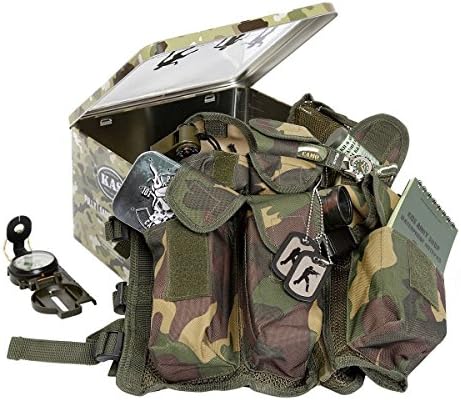 Kids Army Fully Loaded Combat Camo Assault Vest