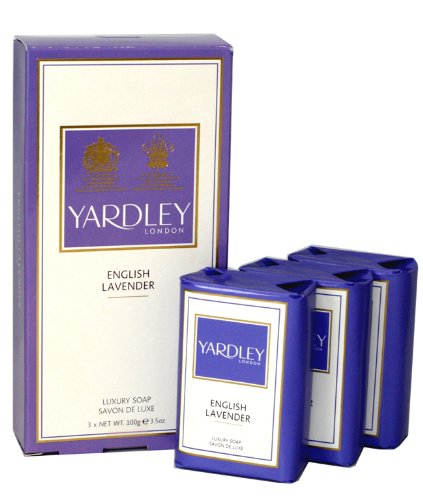 Yardley of London English Lavender 3 x 3.5 oz Luxury Soap