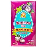 Smile Premium Quality Vietnamese Trà Măng Cụt Tea, 25 Tea Bags, 1.75 oz / 50 g (Mangosteen Tea)