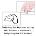 KESHES Dacron Bow String Replacement for Archery Recurve Traditional & Longbow Bows Bowstring - Sizes 12, 14, 16 Strands - Length Sizes 44-70 Inches, 2 Brass Nocks Included