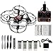 F180W FPV RC Drone with HD Camera Live Video 2.4GHz 6-Axis Gyro Quadcopter One Key Return Function Headless Mode and 2 Remote Control Mode