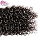 Beauty Forever Hair 18 20 22 inch Brazilian Virgin Curly Hair Weave 3 Bundles 100% Unprocessed Human Hair Extensions Natural Color (100+/-5g)/ Pc