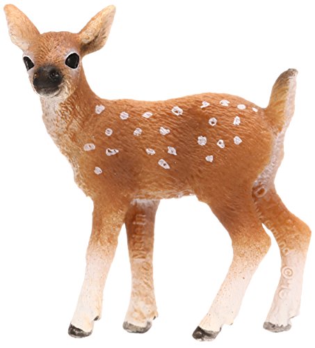 Schleich White-Tailed Fawn Toy Figure