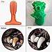 Wisedom Dog Toothbrush Stick-Puppy Dental Care Brushing Stick Effective Doggy Teeth Cleaning Massager Natural Rubber Bite Resistant Chew Toys for Dogs Pets