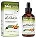 Eden's Semilla Jojoba Oil 4 OZ – Certified ORGANIC 100% Pure – Best Oil Moisturizer for Radiant Looking Skin, Silky Smooth Hair and Strong Nails – Ideal For Sensitive Skin