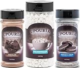 Eden Gourmet - Chocolate, Cookies & Cream and Mini Marshmallows Topping Shakers - Set of 3