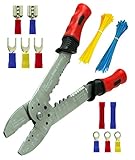 Bastex Wire Stripper/Crimping Pliers & Solder-less