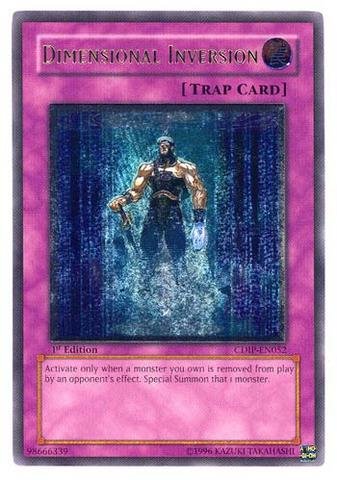 Yu-Gi-Oh! - Dimensional Inversion (CDIP-EN052) - Cyberdark Impact - 1st Edition - Ultimate Rare