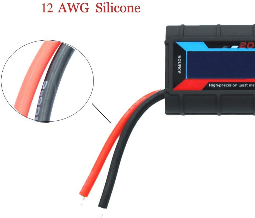 RGBZONE 150 Amps Power Analyzer, High Precision RC with Digital LCD Screen for RC, Battery, Solar, Wind Power: Home Improvement