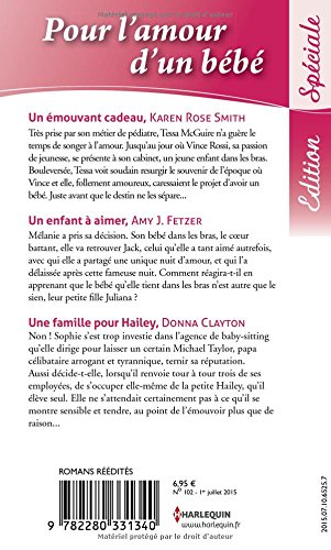 Pour L Amour D Un Bebe Edition Speciale 102 Karen Rose Smith Amy J Fetzer Donna Clayton Amazon Com Books