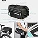 Waterproof Bike Bag Bicycle Saddle Bag Cycling Mountain Back Seat Rear Rack Trunk Bags Single Shoulder Bag