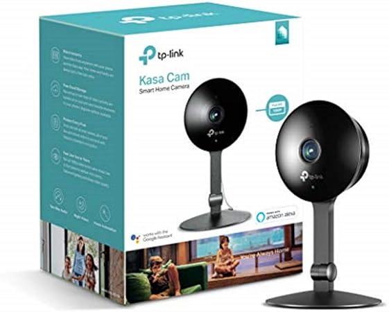 Kasa Cam by TP-Link – WiFi Camera for Home, Indoor Camera, Works with Alexa and Google (KC120)