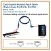 Tripp Lite Cat6 Gigabit Molded Patch Cable (RJ45 Right Angle M to RJ45 M) Blue, 3-ft.(N204-003-BL-RA)