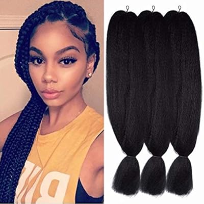 Synthetic Box Braids African Crochet Braids Hair Styles Jumbo