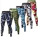 Welen Mens Sport Compression Leggings Base Layer Long Pants Trouser