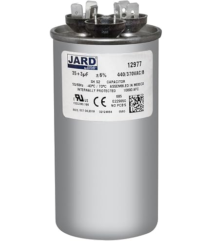 thumbnail image 2 of Climatek 35 UF MFD 440 Volt Round Motor Run Capacitor – Fits GE Genteq 97F9640 2 of 3