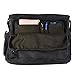 Toupons Men's 15.6 inch Laptop Messenger Bag Canvas Shoulder Bag College Schoolbag Satchel (L, Grey)