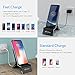 iPhone X Wireless Charger, YoFeW Qi Wireless Charging Pad, 10W Aluminum Fast Wireless Charging Stand Samsung Galaxy S9/ S9+ Note 8/ S8/ S8+, 5W Standard Charge Compatible iPhone X iPhone 8/8
