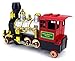 Rocky Mountain Battery Operated Children Kid's Bump and Go Toy Train w/ Real Train Smoke & Horn, Working Headlight