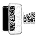 GMYLE iPhone 7 Plus Case, iPhone 8 Plus Case, Cute Animal Painting Bones Pattern for Girls Protective Clear Soft TPU Bumper Hard Back Cover Design Case for Apple iPhone 7 Plus & 8 Plus - Dinosaur