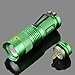 Enjoydeal Green Portable Mini CREE Q5 LED Zoomable 1200 Lumens Flashlight Torch Light