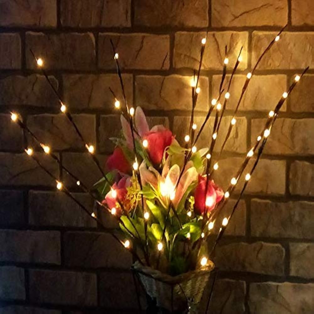 Artstore 20 Inches Led Led Lighted Twig Branches Tall Vase Filler