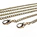 Kroo Handbag Purse Chain Strap for Ladies Shoulder Accessories Crossbody Bags with Metal Buckle, 46