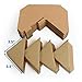Milcoast Adjustable Cardboard Frame Corner Guard Protectors for Art Paintings, Picture Frames, Books, Photos, Paper Stacks - Adjustable 4 Tabs from 0.5 inch to 1.75 inch (100 Pack)