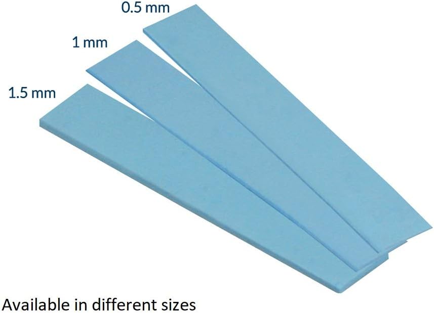 ARCTIC TP-2 (APT2560): Economic Thermal Pad, 120 x 20 x 1.0 mm (2 Pieces), Thermal pad, Excellent heat conduction - Image 3