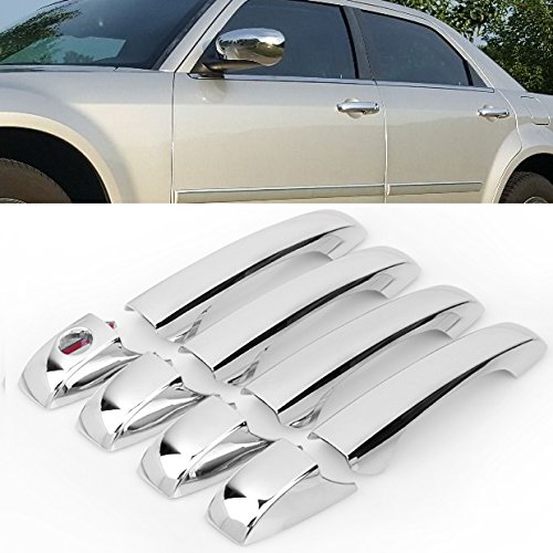 Chrome Side Door Handle Cover Trims for Chrysler 300 Town & Country