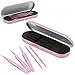 Blackhead Remover Needles Tweezers Acne Stick Pimple Spots Blemish Comedone Extractor Removal Tool Kit Stainless Steel Facial Cleaning Skin Care Dental Tool with Metal Case by BUVE