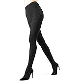 MeMoi Juneau Diamonds Cotton Tights for Women, Cozy and Elegant Sweater Tights - Sizes Small to X-Large