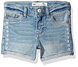 Levi's Girls' Denim Shorty Shorts