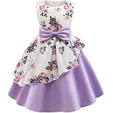 COMISARA 2-9T Girls Flower Dresses Pageant Party Easter Gown Dresses