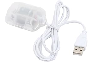 Aexit DC 5V Industrial Motors 4500RPM Plastic Housing Machines Electric USB Pneumatic Motors Vibration Motor