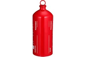 Homoyoyo Aluminum Alloy Reserve Gas Bottle 1500ml Motorbike Can Sealing Ring Emergency Petrol Tank for Travel