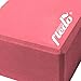Fledo Yoga Blocks (Set of 2) 9″x6″x4″ – EVA Foam Brick, Featherweight and Comfy – Provides Stability and Balance – Ideal for Exercise, Pilates, Workout, Fitness & Gym (Rose Red)thumb 3